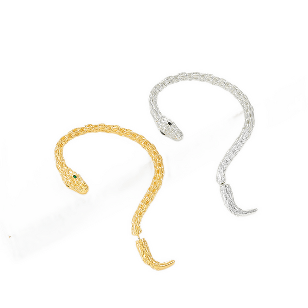 Snake Clip Earrings - WESTMEN